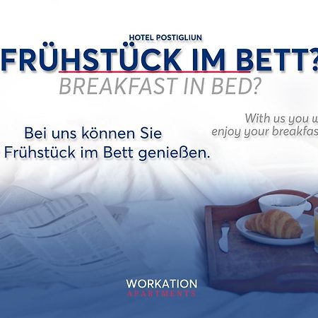 Workation Apartments - 24-7 Self-Checkin - Hotel Postigliun Sedrun Kültér fotó